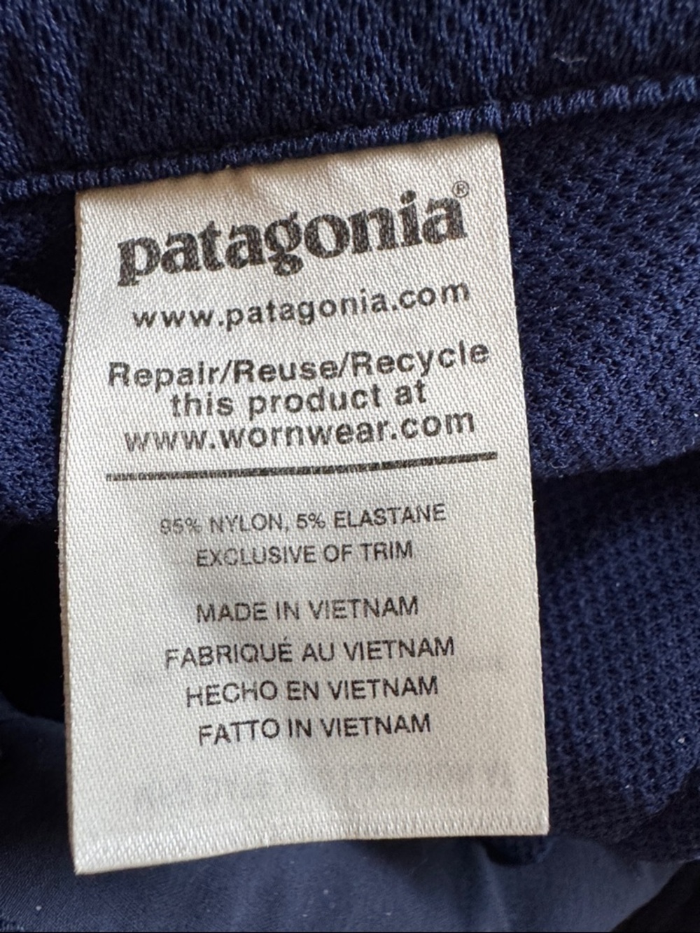 Navy Patagonia Shorts - Picture 4 of 4